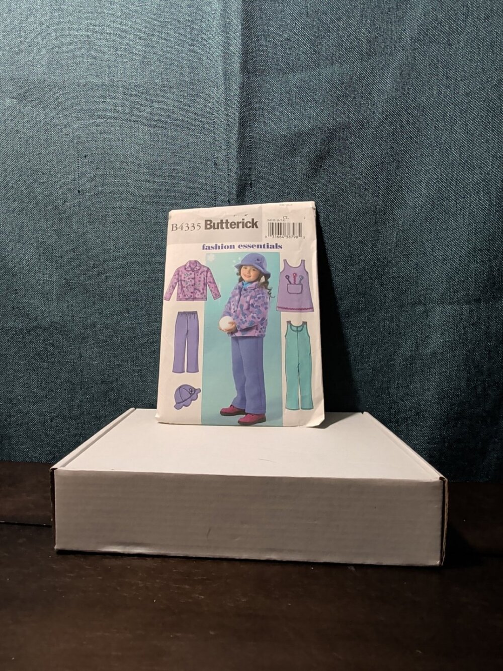 Butterick B4335 Pattern 2004 Girls 5-PC Wardrobe Jacket Jumper Pants Hat UNCUT - Picture 11 of 16